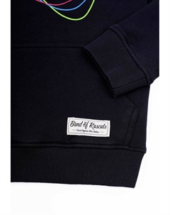 Толстовка с капюшоном FREQUENCY, черный Band of rascals