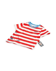 Футболка, красный Sigikid