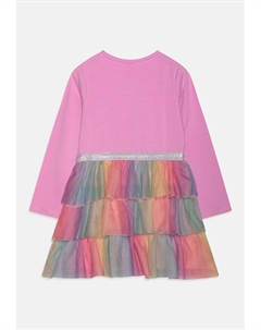 Повседневное платье DRESS WITH PRINT APPLIQUE AND SKIRT, сирень Lindex