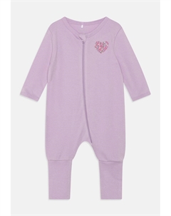 Пижамы NBFNIGHTSUIT ZIP PETIT FLOWER 2 PACK, фиолетовый Name it