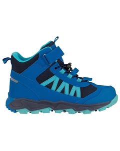 Ботинки для прогулки Kid's Tronfjell Hiker Mid, цвет Cobalt Blue/Dusky Turquoise/Dark Navy Trollkids