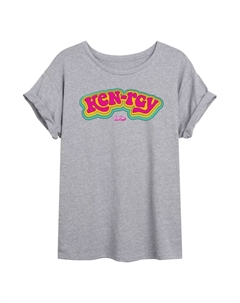 Детская струящаяся футболка Barbie The Movie Kenrgy, серый Licensed character