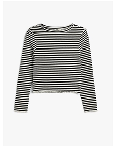 Футболка T shirt, цвет schwarz gestreift Koton