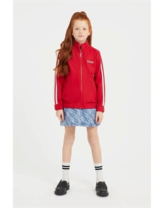 Джинсовая юбка с логотипом, синий Guess