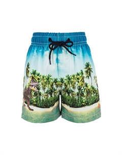 Шорты для плавания, цвет shocking orange Zigzag