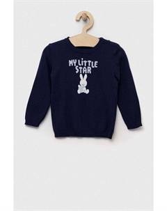 Хлопковый свитер noenati United Colors of, темно-синий Benetton