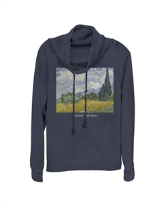 Пуловер Truly Gogh для юниоров на открытом воздухе с воротником-хомутом Unbranded