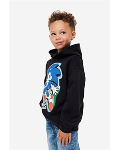 Толстовка с принтом, черный H&m