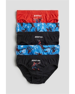 5 пар трусов с принтом для мальчиков, красный H&m