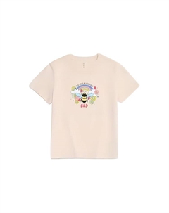 Детская футболка, розовый Gap