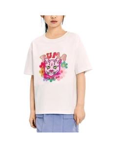 Детская футболка, белый Puma