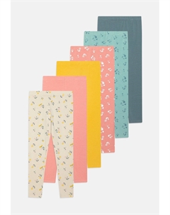 Брюки PRINTED 6 PACK, Leggings, кремовый Friboo