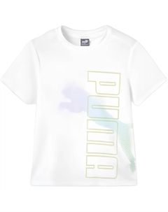 Детская футболка, белый Puma