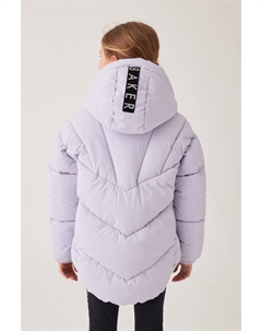 Водонепроницаемое короткое пуховое пальто, фиолетовый Baker by ted baker