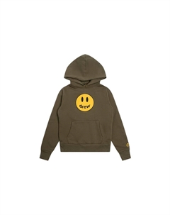 Детская толстовка, оливково-зеленый Drew house