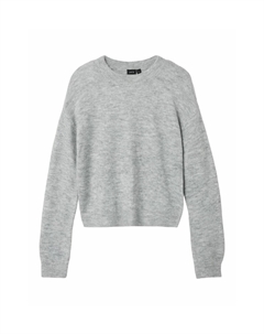 Вязаный свитер LANGARM, серый Lmtd