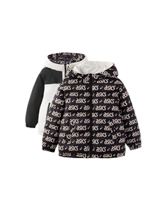 Детские пуховики/жилеты, хаки Asics