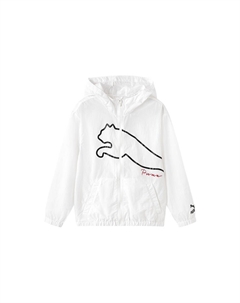 Детская куртка, зеленый Puma