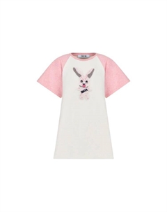 Платье детское с принтом, слоновая кость Dior