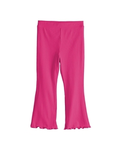 Расклешенные леггинсы в рубчик с расклешенным краем салатового цвета для малышей, цвет Rose Gelato Jumping beans