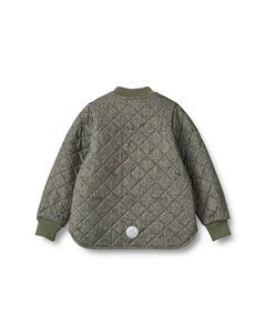 Зимняя куртка ÜBERGANGS BENNI, зеленый Wheat