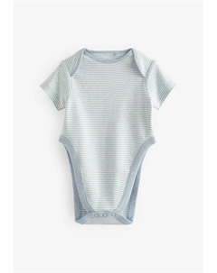 Боди 3 PACK HIP DYSPLASIA SHORT SLEEVE, REGULAR FIT, синий Next