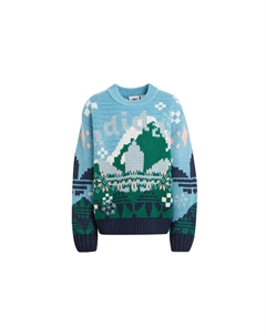 Свитер, светло-голубой Adidas originals