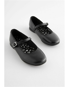Балетки с ремешками MARY JANE, черный Next