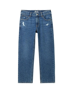 Джинсы прямого кроя, темно-синий Tom tailor