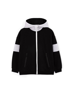 Толстовка на молнии, черный Gulliver