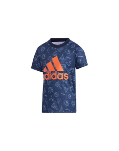 Детская футболка, синий Adidas