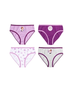 Трусы 4ER PACK, фиолетовый Disney frozen