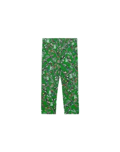 Детские джинсы, зеленый Burberry