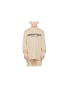 Детская футболка, бежевый Fear of god essentials