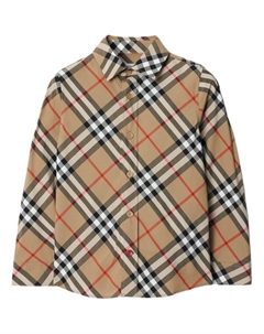Рубашка детская, бежевый / черный Burberry
