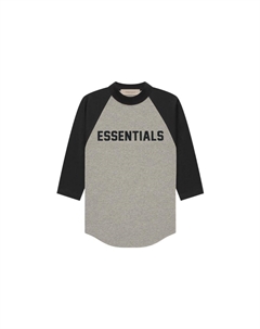 Детская футболка, цвет Dark Oatmeal Fear of god essentials