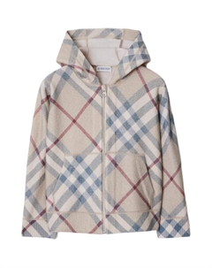 Свитер детский, светло-серый / синий Burberry