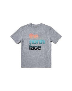 Детская футболка, серый The north face