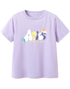 Детская футболка, фиолетовый Asics