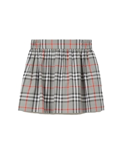 Юбка детская, серый / оранжевый Burberry