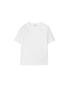 Футболка детская Kids с короткими рукавами, белый Burberry