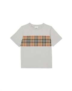 Футболка детская, серый / коричневый Burberry