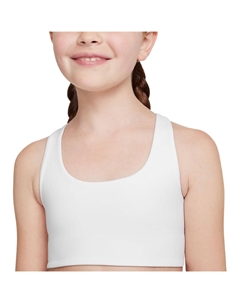 GS топы без бретелек/бюстгальтеры/подростковые бюстгальтеры, белый/черный Nike