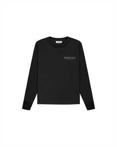 Детская футболка, черный Fear of god essentials