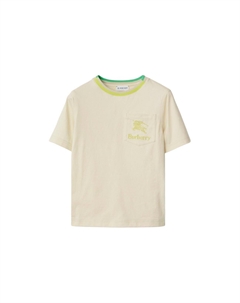 Футболка детская, кремово-салатовый Burberry