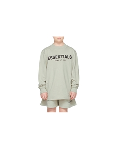 Детская футболка, зеленый Fear of god essentials