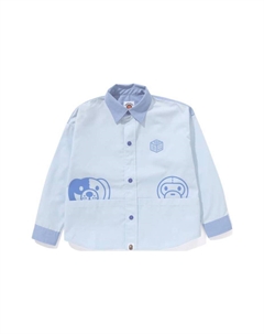 Детская рубашка, желтый A bathing ape®