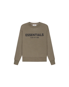 Детская толстовка, серо-коричневый Fear of god essentials