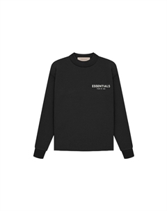 Детская футболка, черный Fear of god essentials
