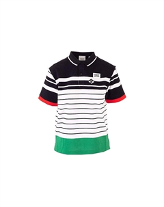 Футболка детская, черный / белый / зеленый Burberry